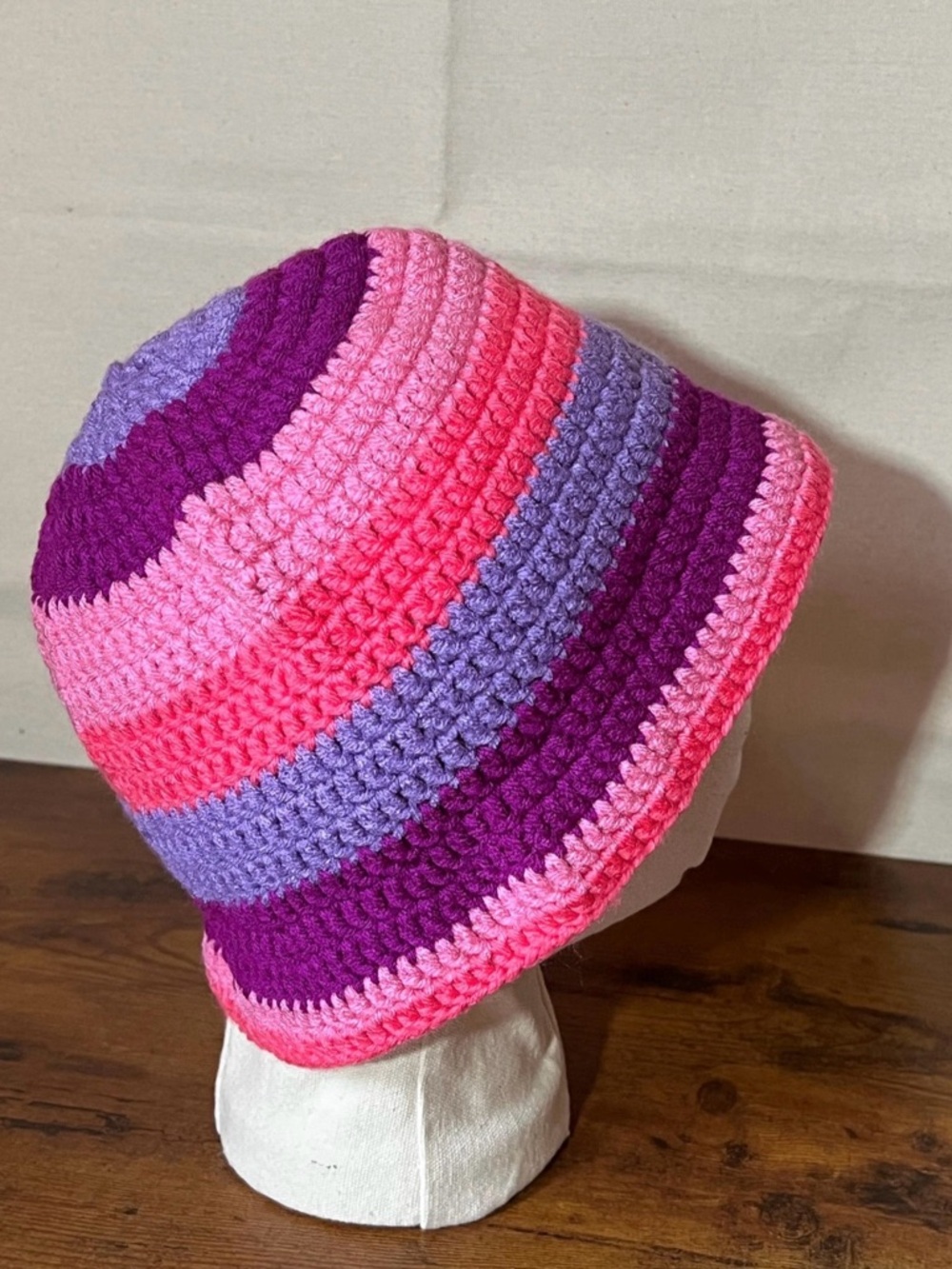 Handmade Crochet Bucket Hat | Sun Hat